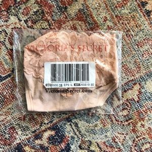 Victoria’s Secret Lace Waist Cotton Thong Panty